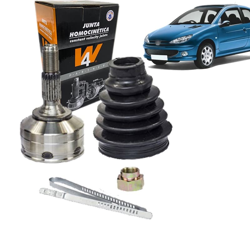 Junta Homocinética Peugeot 206 1.0/1.4/1.6 8v 02/ Trava Central Dentes 22 Int X 21 Ext