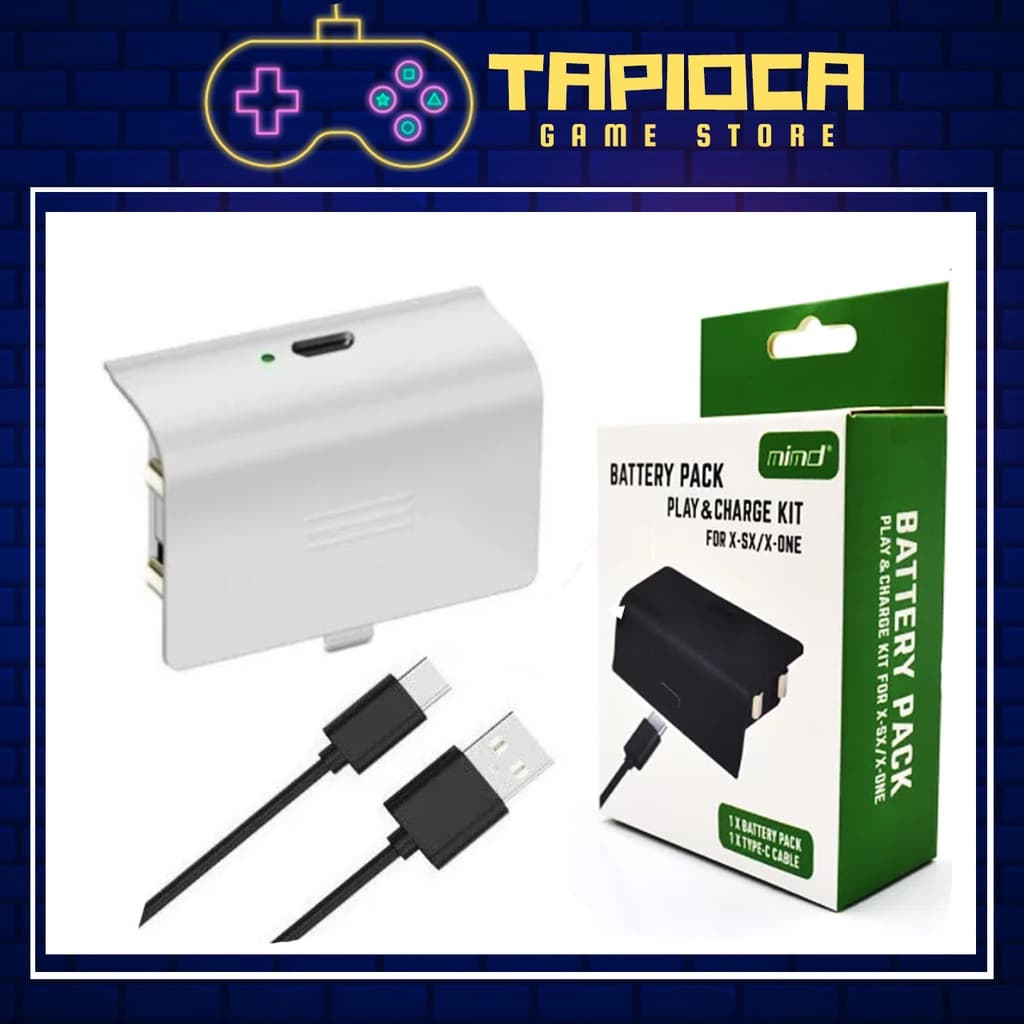 Bateria + Cabo para controle Xbox Series S X