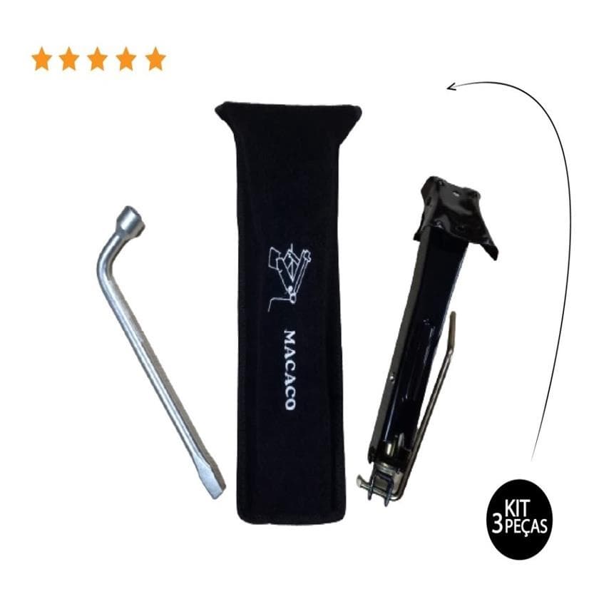 Macaco Automotivo Carro Chave De Roda 21mm e Bolsa Envio Imediato - Toyota