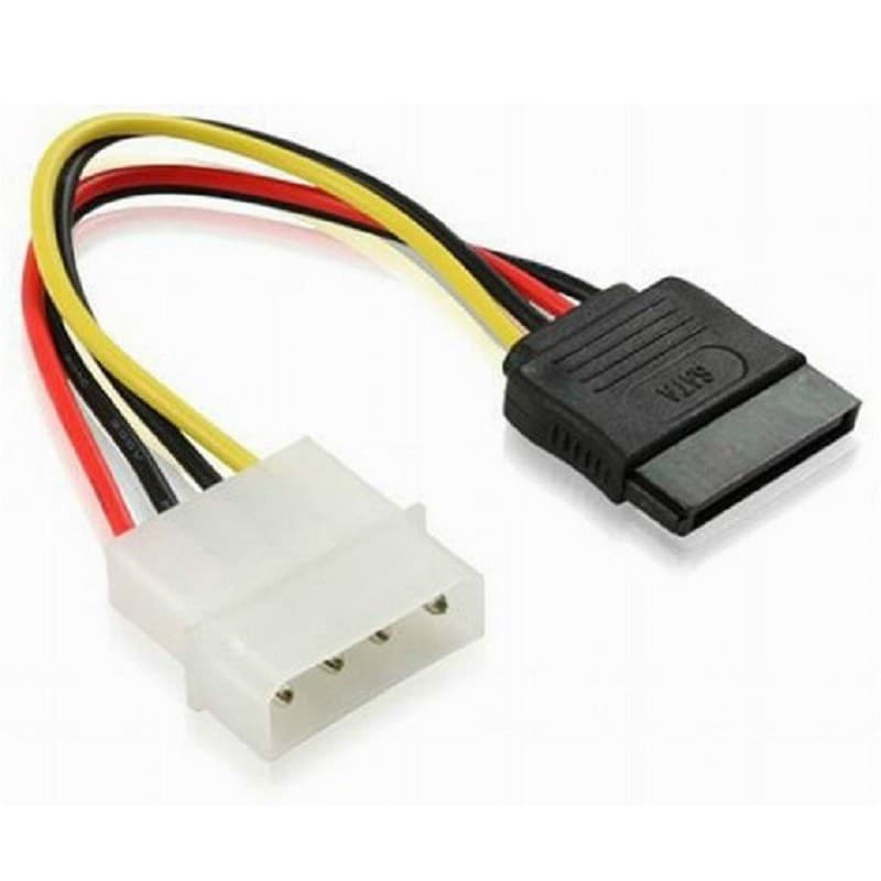 Cabo de Energia Força para HD SATA - (Serial ATA)