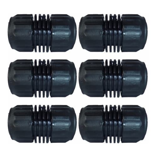 Kit 6 União Santeno Conexões Mangueira Irrigação 1 Polegada - 6 Peças