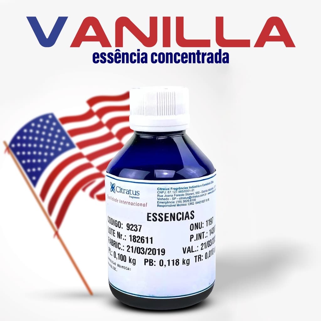 Essência Pura Vanilla Homme 100ml - Citratus