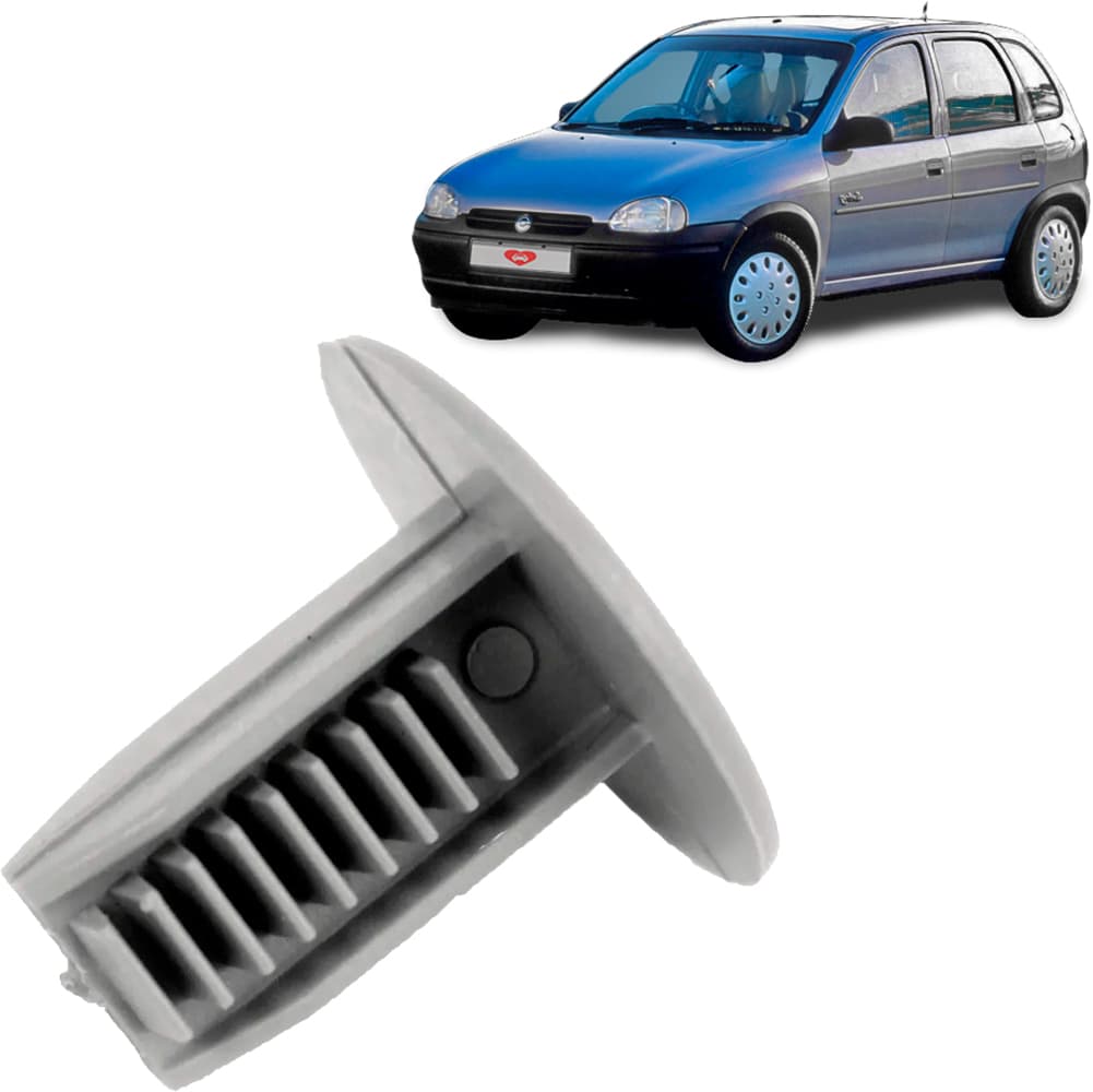 KIT 10 GRAMPOS CINZA FORRO REVESTIMENTO DO TETO CORSA WAGON HATCH SEDAN TIGRA CELTA