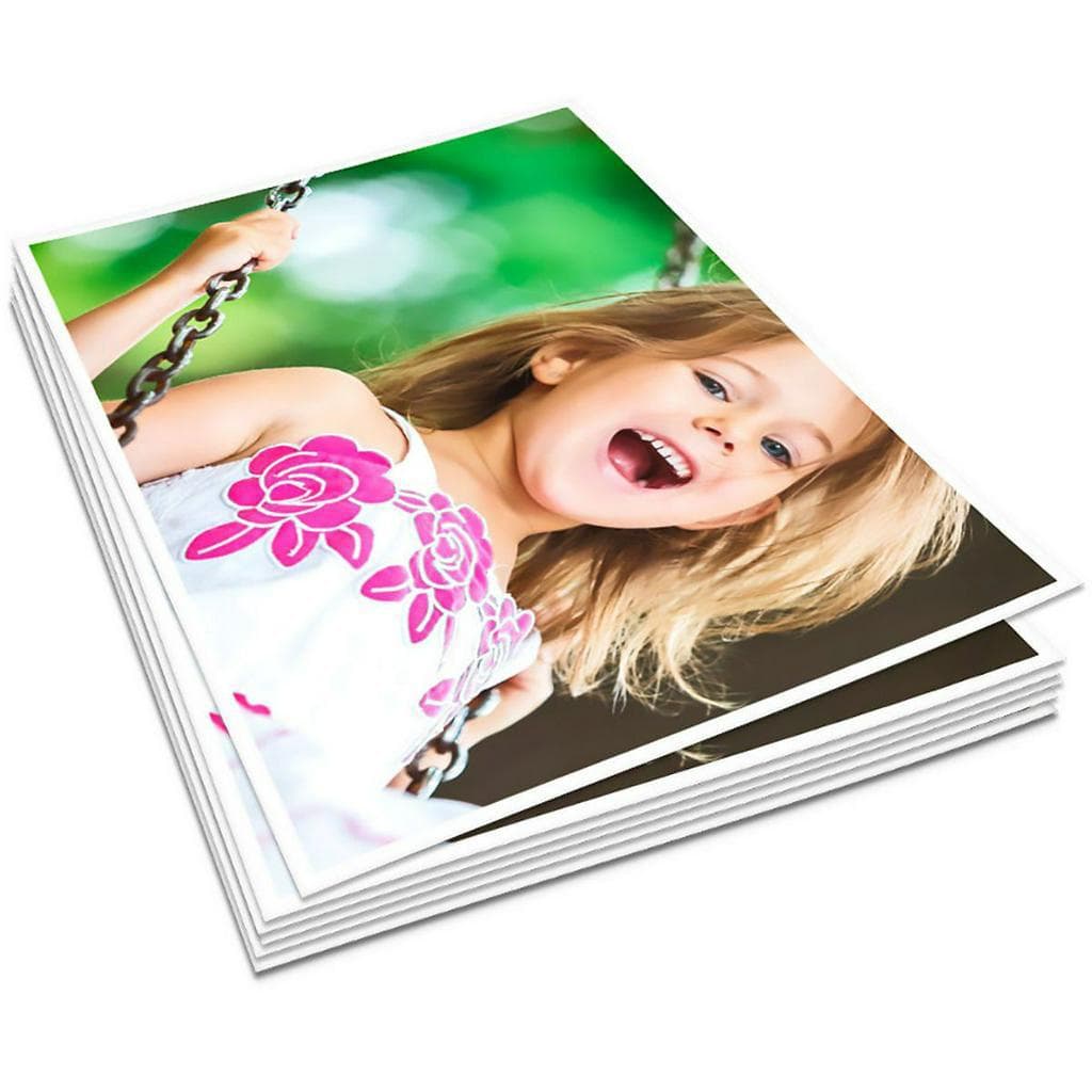 Papel Fotográfico A3 297mm x 420mm 230g Glossy Photo Paper Branco Brilhante com 20 Folhas