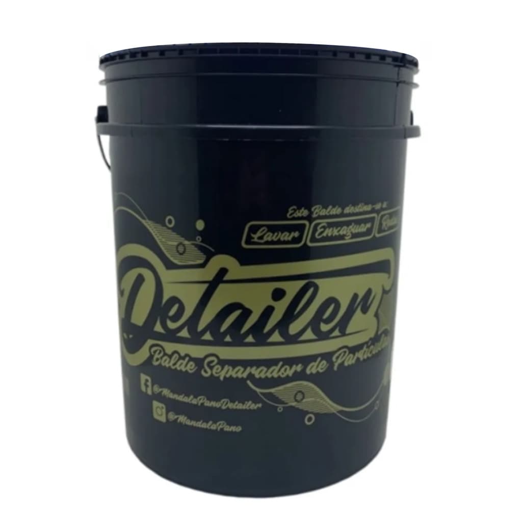 Balde Preto Detailer / Mandala