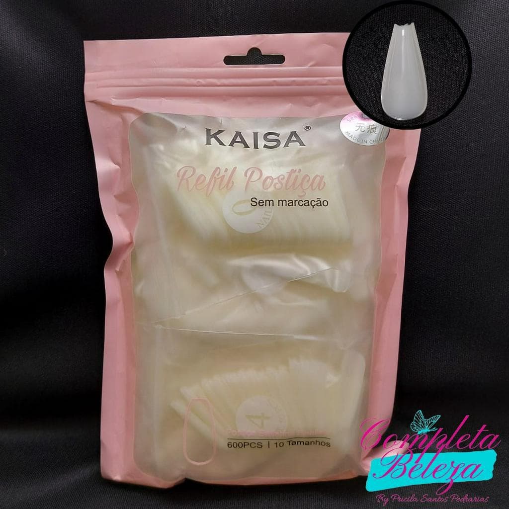 Postiça Realista Bailarina Leitosa 600 PCS - Kaisa