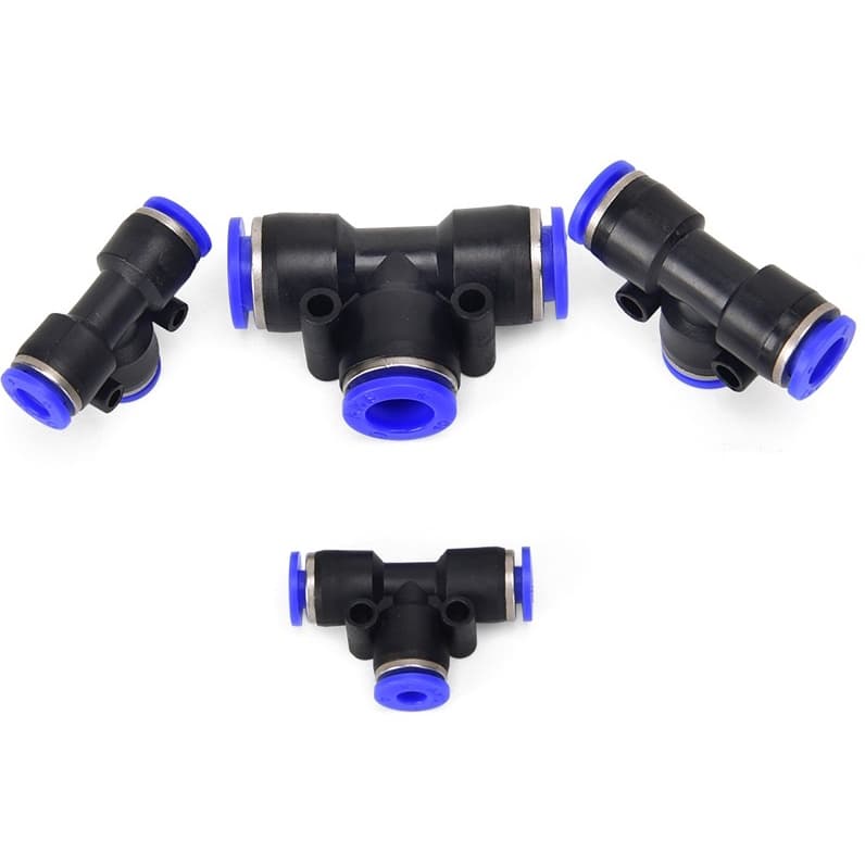 Conexão Pneumática União Em T 6mm ( Tee )