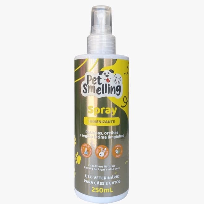 Spray Pet Higienizante 200 Ml - Para Cães E Gatos - Pet Shop
