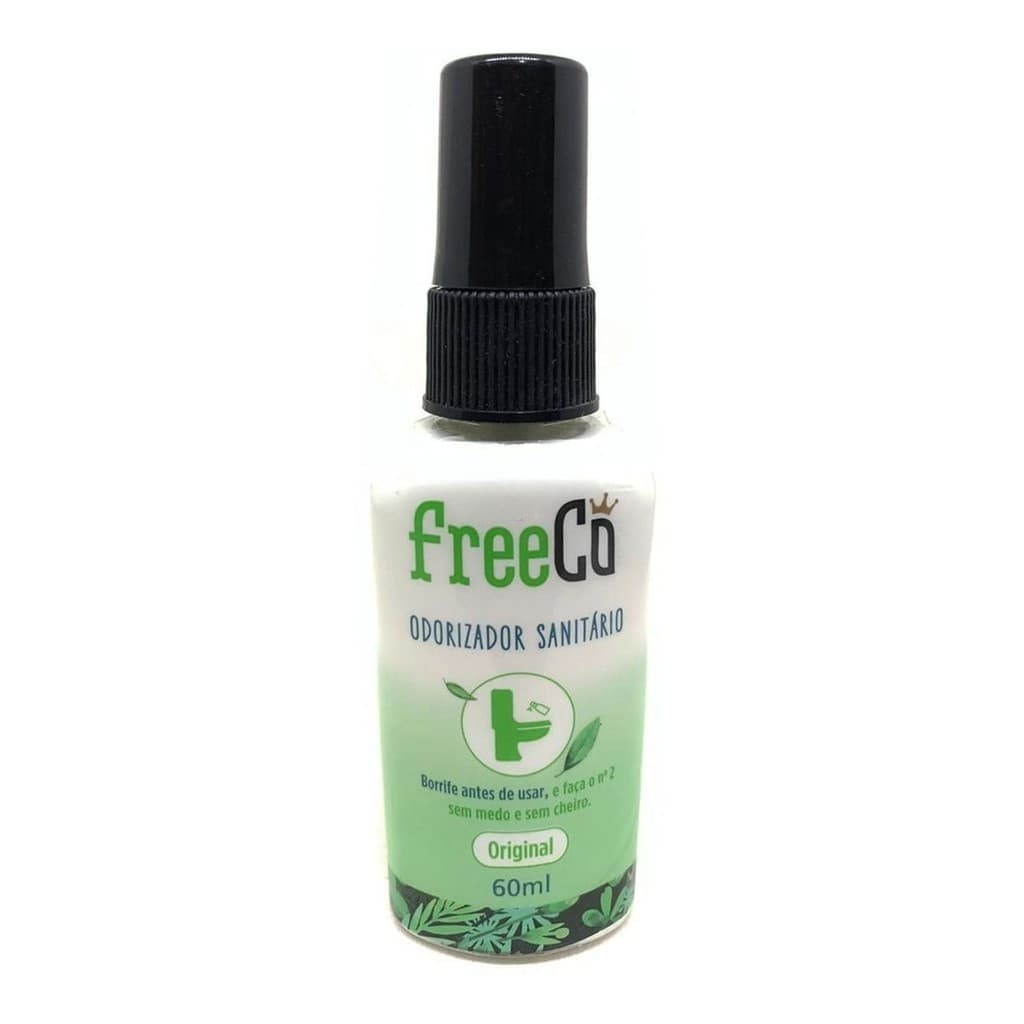 Spray Bloqueador De Odores Free Co Eliminador Freeco Tradicional Capim Limão