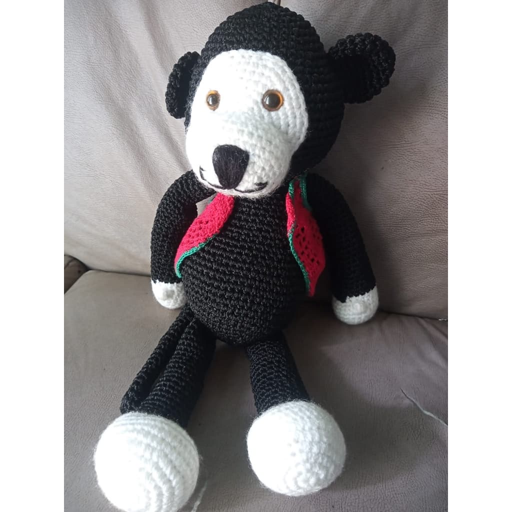 Macaco de Amigurumi - 40 cm