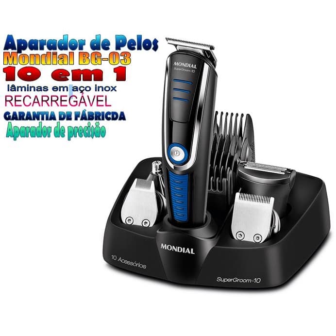 Aparador de Pelos Recarregável Bivol