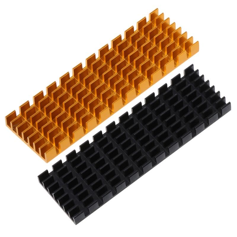 Blala Para M 2 SSD 2280 Dissipador De Calor Almofadas Térmicas De 2 Camadas M2 NVMe CPU GPU Resfriamento Rápido