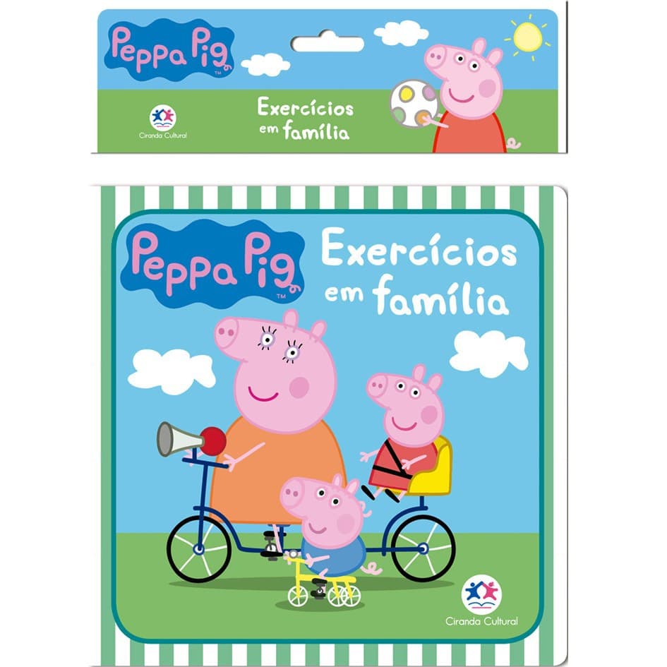 Livro de Banho: Peppa Pig - Exercícios em família