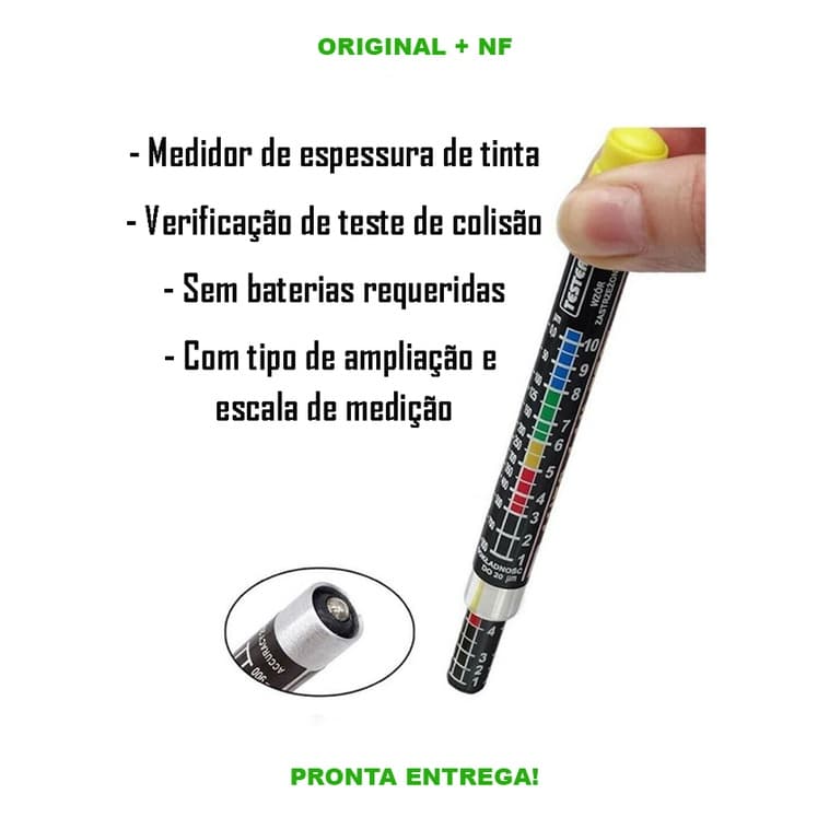 Caneta De Teste Originalidade Pintura Massa Carro Batido  - Oringinal Auto Lak Test - Pronta Entrega
