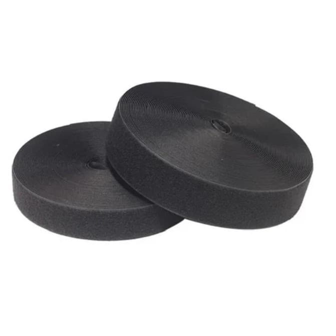25 metros Fecho de contato Rolo C/adesivo 20Mm compativel velcro