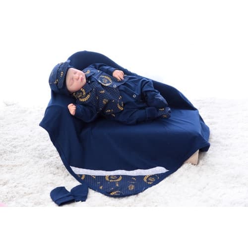 Kit Saida De Maternidade Menino Principe Bebe