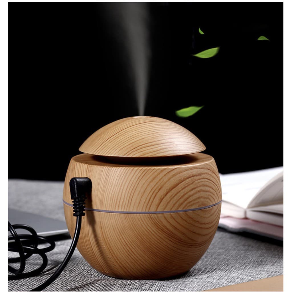 Umidificador Aromatizador Difusor Ultrassônico Luzes Led Com Filtro Extra