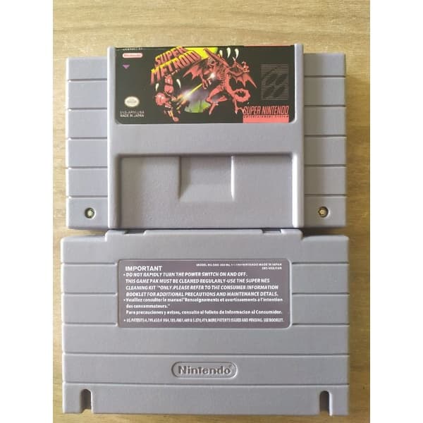 Super Metroid (EM PORTUGUÊS) | Super Nintendo - Cartucho novo