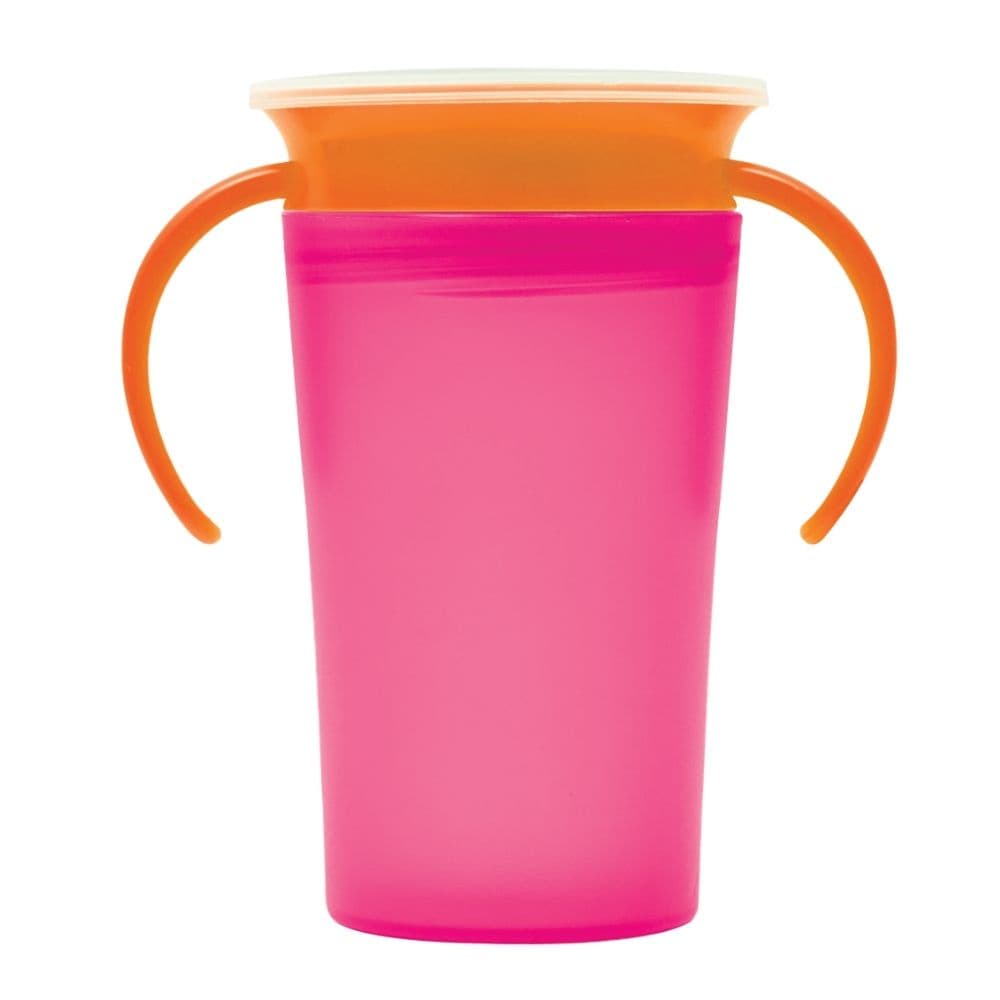 Copo De Treinamento Infantil Bebe 360? Com Alca Buba Rosa 7546
