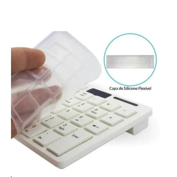 Kit Teclado e Mouse Sem FioFzf-8102 Pc Note Tablet Original + Película