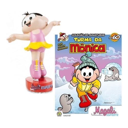 Miniatura Magali Esporte Turma Da Mônica Edição Nº 60 Salvat