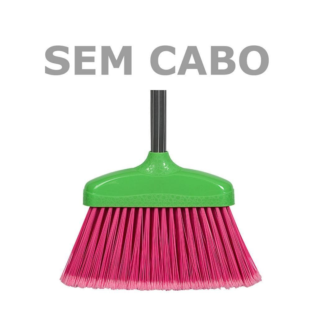 Vassoura Multiuso Sintética Sem Cabo Uso Interno Externo