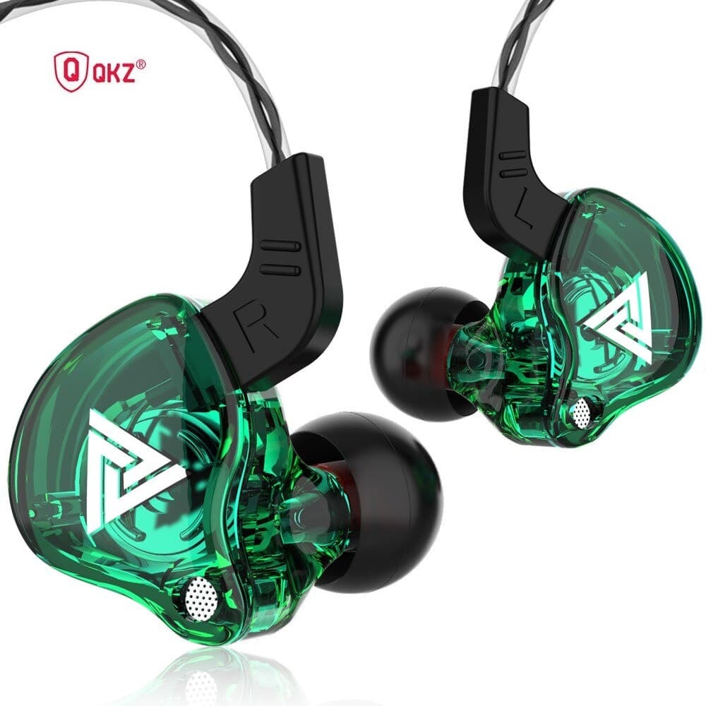 Fone De Ouvido Qkz Ak6 Gamer Dj In Ear C/case Pronta Entrega