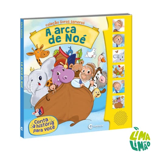 Livro Sonoro A Arca De Noé Infantil Capa Dura Fé Religioso Culturama