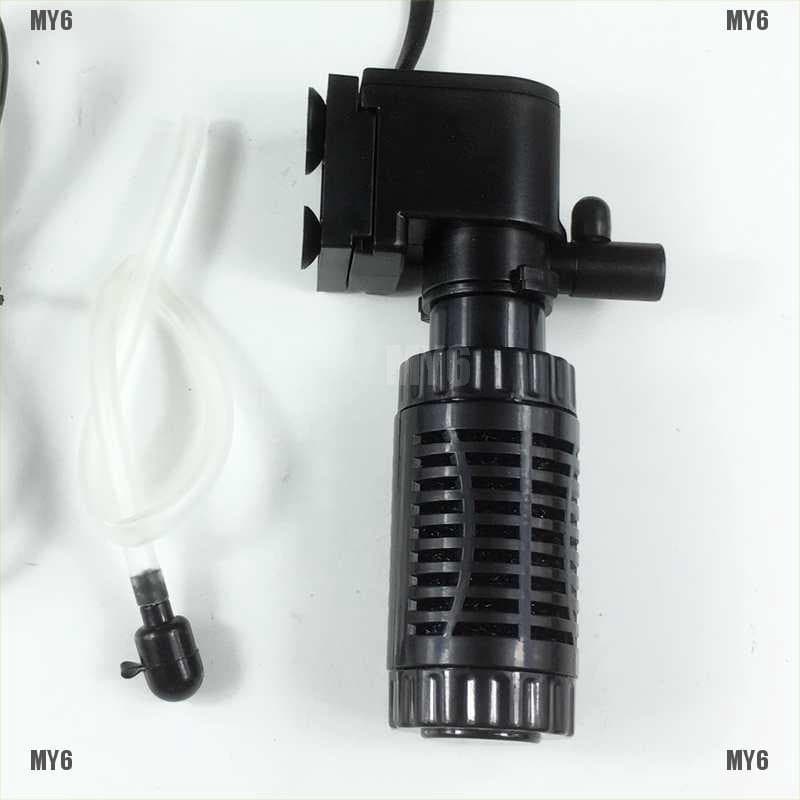 Yl 3 Em 1 Mini Aquário Filtro Interno De Oxigênio Bomba De Água Para Peixes Br