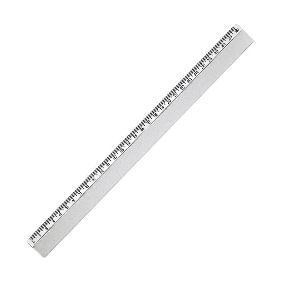 Régua Plástica 30cm Cristal Waleu