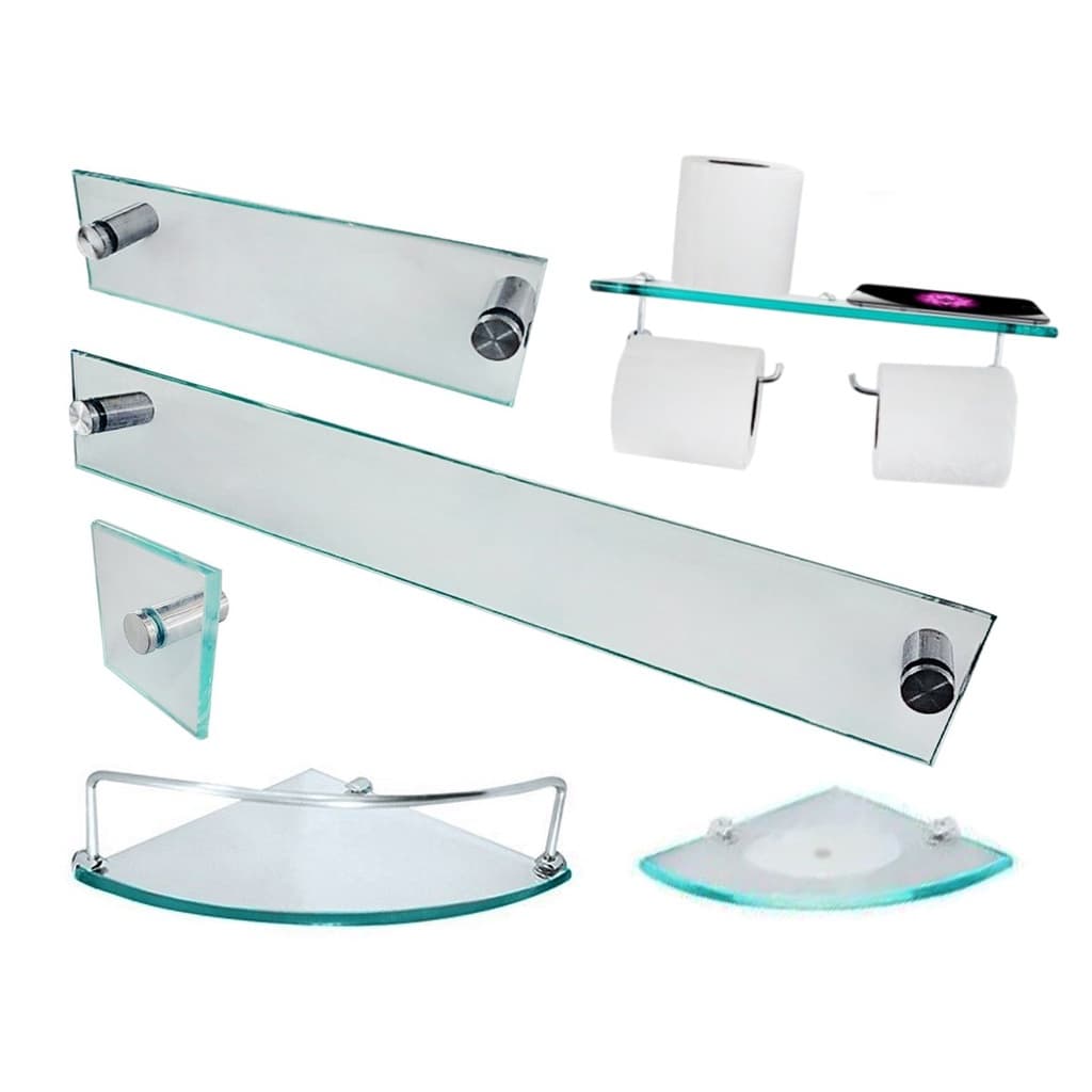 Kit Para Banheiro Premium Max 03 (6 Peças)