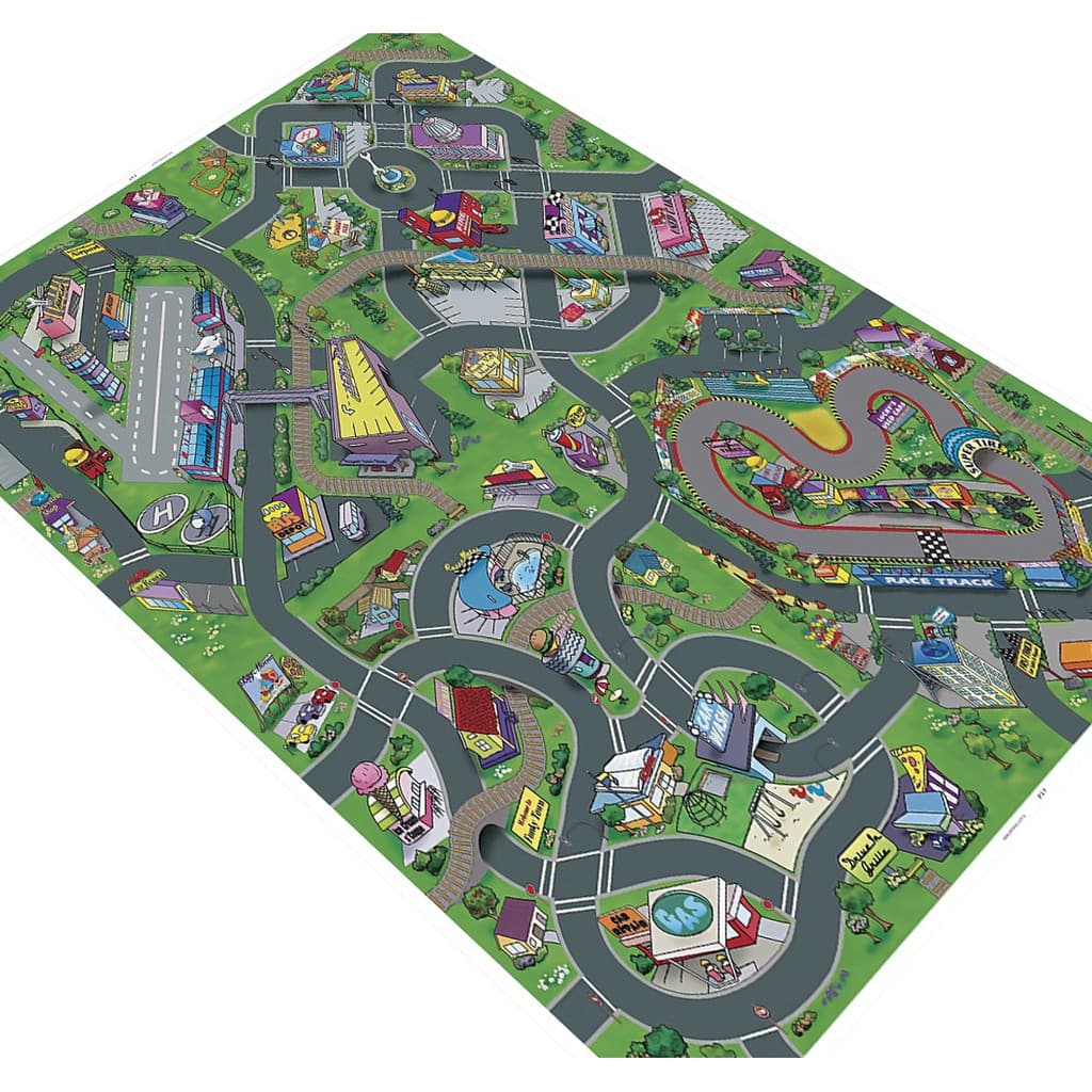 Pista para Brincar com Carrinhos HOTCARS Grande Cidade - Trilhos e Viaduto para hot wheels