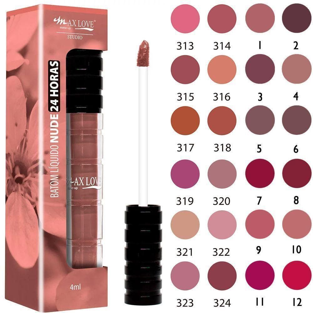 Batom Max Love Matte 12/24 Horas NOVIDADE