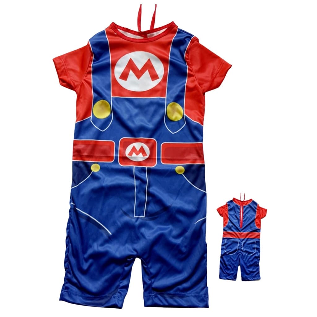 Fantasia Super Mário Roupa Infantil