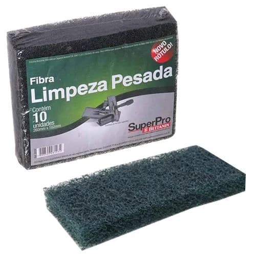 Fibra Limpeza Pesada - 1Unid. - SUPERPRO