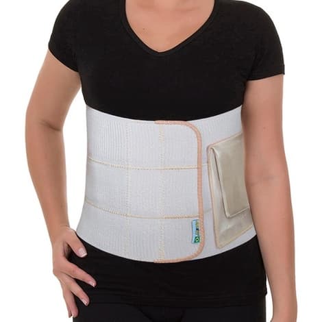 Cinta Abdominal em Elástico para Bolsa de Colostomia Masculino e Feminino