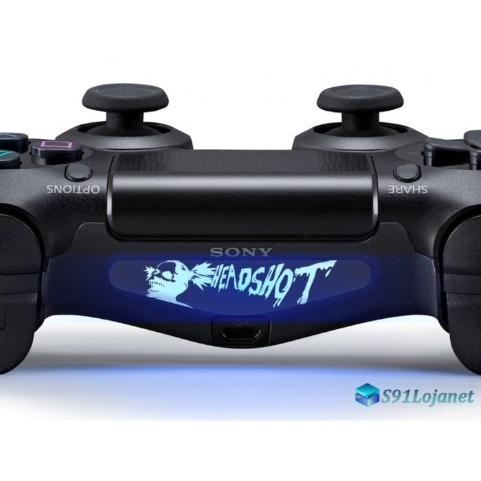 PS4 Light Bar Decal Skin Sticker Controle PS4 Fat PS4 Slim PS4 Pro Controle Modelo 75