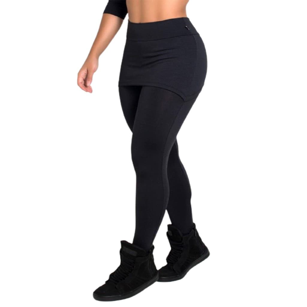 Calça Legging Academia Suplex Saia Tapa Bumbum Fitnes Malhar