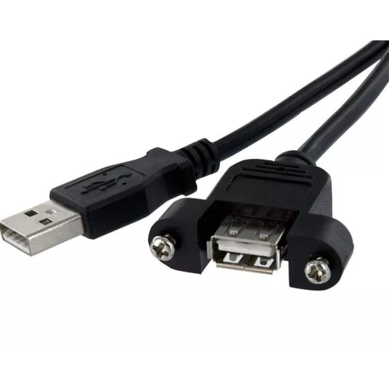 Extensão USB para montagem painel 1 metro