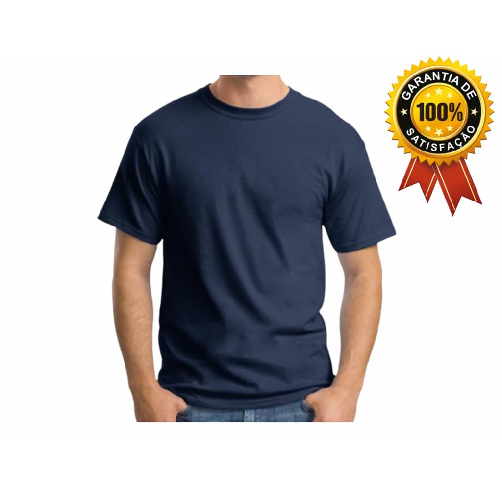 Camisa Camiseta Plus Size PV Malha Fria Super Resistente Tecido Premium