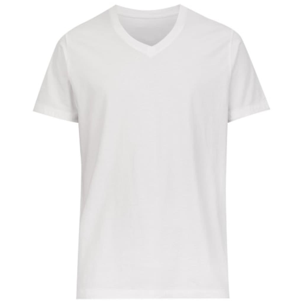 Camiseta infantil gola V branca 100% poliéster Gramatura 160 a melhor qualidade para sublimação