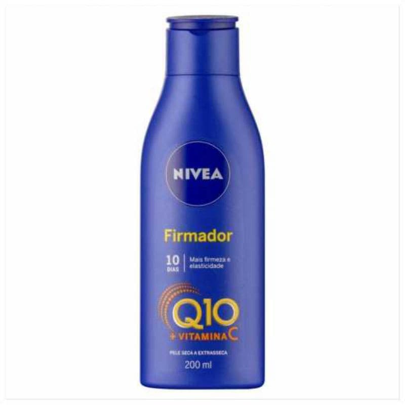 Nívea Q10 Firmador  200ml +Vitamina C pele Seca e Extra Seca Hidratante