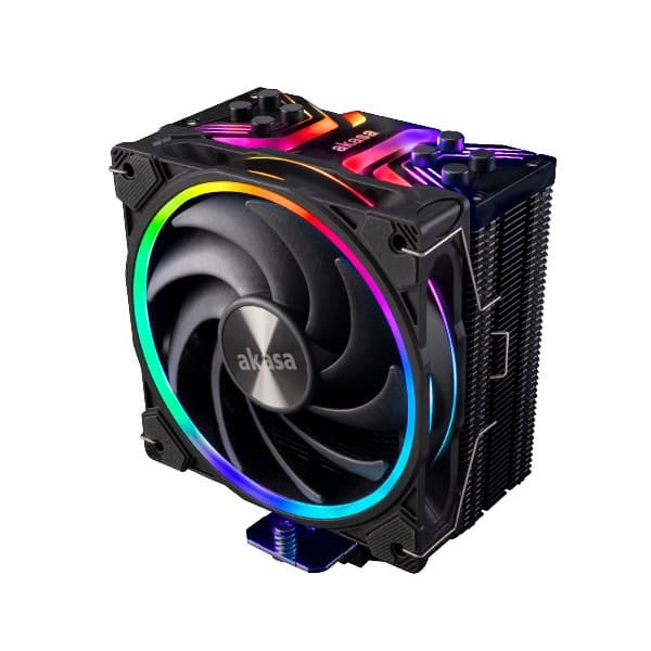 CPU Cooler 2000RPM 185W TDP ARGB PWM 120MM Akasa Soho H4 Premium