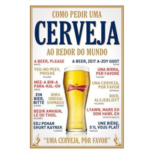 Imã Plaquinha Geladeira Frase Cerveja Cozinha Decoração