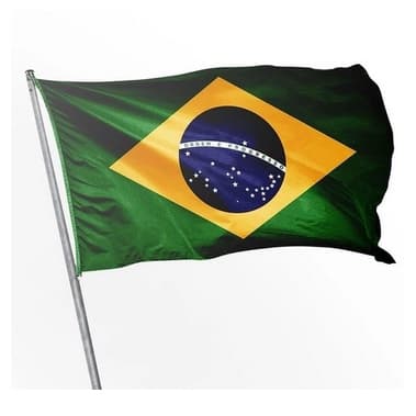 Bandeira Do Brasil Copa do Mundo 150 X 90Cm Seleçao do Hexa