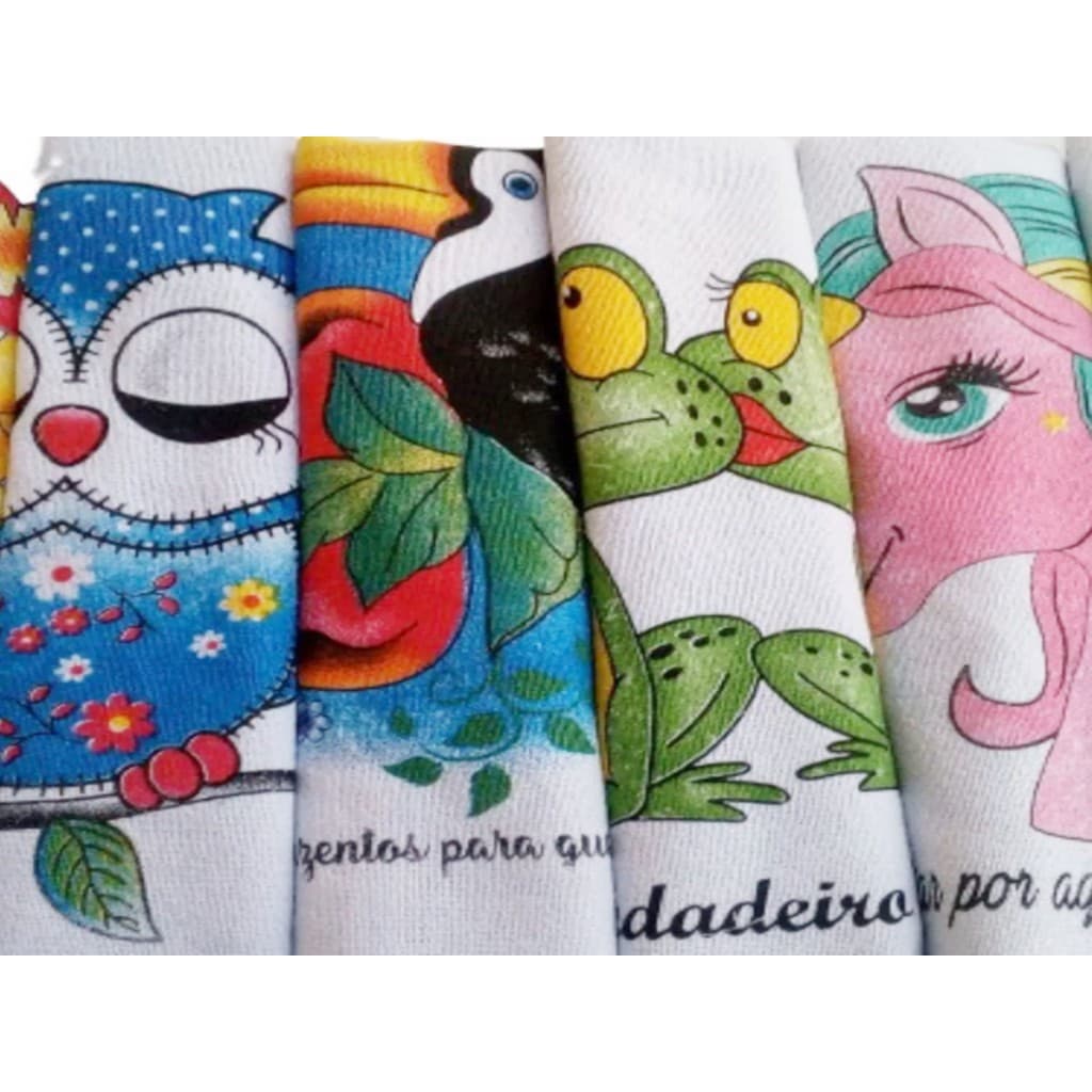 Pano de Prato 10 Unidades decore sua cozinha