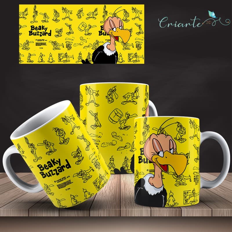 Caneca Porcelana Coleção Looney Tunes #22