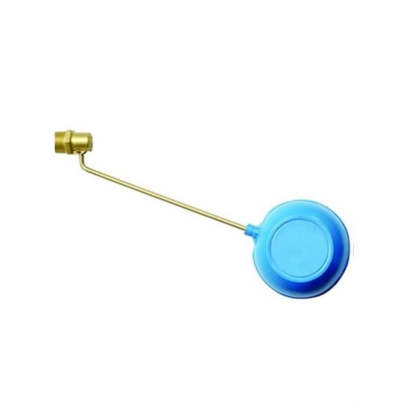 Torneira Bóia Grande Anticorrosiva Reforçada para Caixa d'água Metal Zamac 3/4" Grande 1000 litros.
