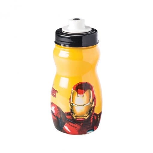 Garrafa de agua squeeze Infantil 300 ML H De Ferro Avangers escolar