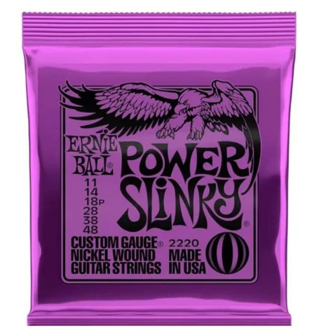 Encordoamento Ernie Ball Guitarra Power Slink 011